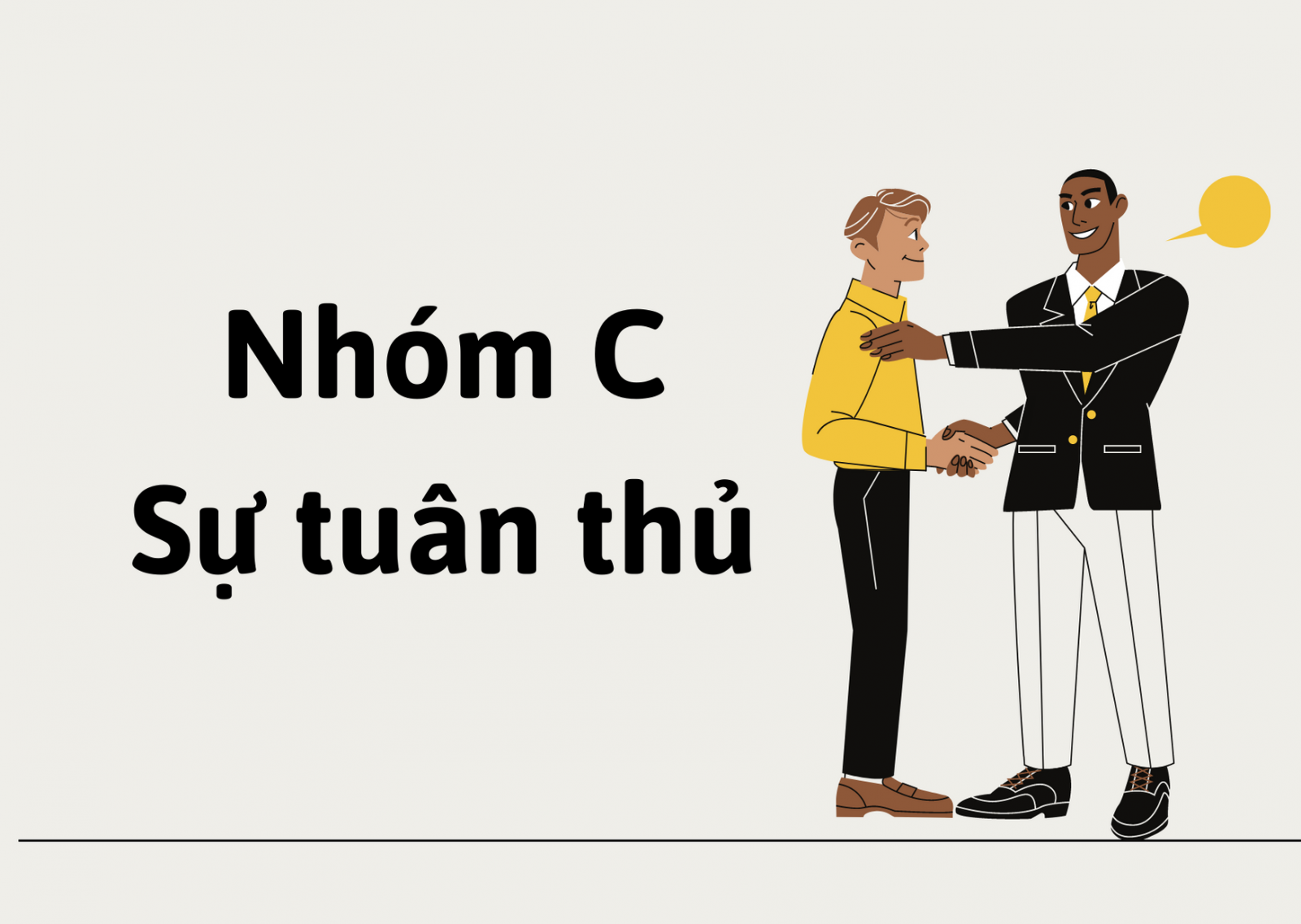 Phong cách kỷ luật (nhóm C)